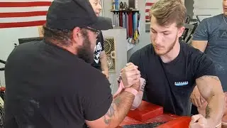 Armwrestling Sparring featuring Scott West VS Joseph William