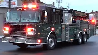 Middletown Fire Department Truck 3 & Engine 1 Responding 10/13/24