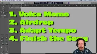 Capturing the Tempo from a Voice Memo Recording | Logic Pro