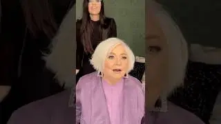 Amazing Makeup at 80 years old: Minus 30 years of age! #haircut #makeup