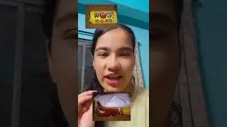 Chicken Delight Momo by WowMomo #reviews #youtubeshorts #anandibagchi
