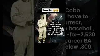 Ty Cobb was nice 💯 #shorts #mlb #sports