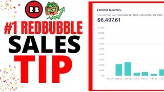 My #1 Tip On How To Increase Redbubble Sales in 2022