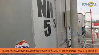 IONCAL, ANTI SARRO instalado en tuber&iacute;a recirculaci&oacute;n de agua condensador planta c&aacute;rnica en Chile