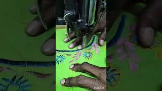 Embroidery work @embroidarydesignstelugu #blouseworkdesigns #embroidery 