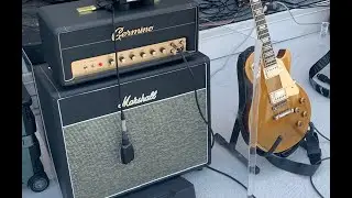 GERMINO LEAD 35 LIVE WITH BAND. Gibson Les Paul Goldtop Conversion. PAFs. JBL D120.