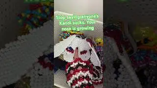 STOP THE HATE #kandi #kandikid #beads #claybeads #2020 #scene #kidcore #decora #therian #alterhuman