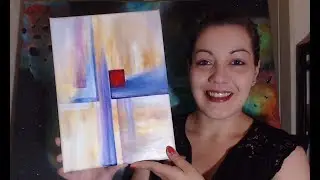 Peinture Acrylique Abstraite Facile