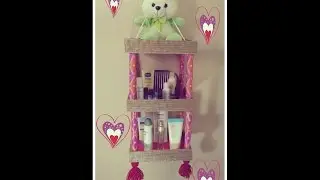 #diy Room Organizer using cardboard / Cardboard Organizer #tutorial