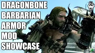 Xbox Skyrim SE: демонстрация мода &laquo;Броня драконьей кости варвара&raquo;