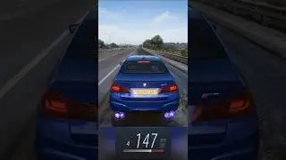 TOP SPEED TEST - BMW M5 #forzahorizon5 #shorts #youtubeshorts