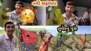 New એવોર્ડ 🏆 || તુવેરનું પૂરું || Life at Botad Village Vlogs 