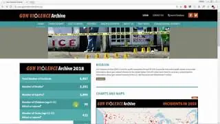 How to Search The Gun Violence Archive