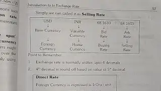 Direct quotes& Indirect Quotes  |International finance tybms sem6|University Solution|Ark sir