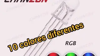 Como Sacar 10 colores con el led RGB