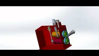 Industrial pinch roll unit simulation