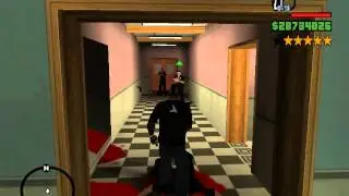 GTA SAN ANDREAS: Attacking police station 1 [HD]