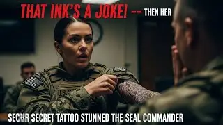 That Ink’s a Joke!”—Then Her Secret Tattoo Stunned the SEAL Commander | Emotional Stories.