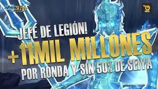 ⭐TECH JEFE DE LEGI&Oacute;N! 11 MIL MILLONES X RONDA! (NO ME BAJARON A SEIYA) ⭐Saint Seiya Awakening KOTZ