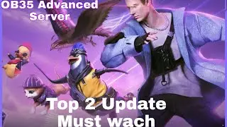 Free fire Ob35 Advanced Server || Top 2 Update || #shorts #ytshorts #ytviral