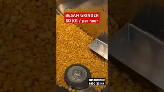 BESAN GRINDER 20-100 kg per hour contact- 8130133144,7863010100 #machine #besan #ghaziabad