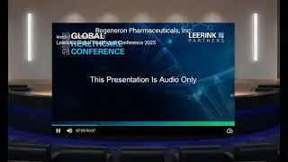 Regeneron 2025-03 CFO at Leerink conf