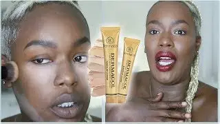 WTF?!? DERMACOL for DARK SKIN!??!? Dermacol review + Demo