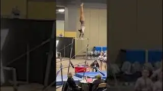 New bar combo for Quinn Harris in 2025! 🙌🙌👊 #gymnasticsvideos