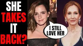 Emma Watson CHANGES JK Rowling Stance After SLAMMING Harry Potter Author