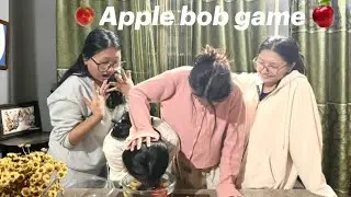 We tried the apple bob game challenge |Shohe sisters 👯‍♀️ 