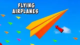 We Made the Largest Paper Airplane | Will It Fly?
