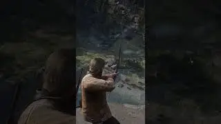 From Hill to Kill: Epic Deer Hunt in RDR2! 🦌✨ #rdr2gameplay #gaming  #arthurmorgan
