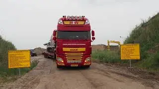Higro  Afrijden Dieplader Dragline Ruston Bucyrus 10 RB Eeltsjemar
