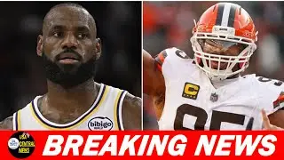 Lakers News: LeBron James Congratulates Browns&rsquo; Myles Garrett On Breaking NFL Sack Record