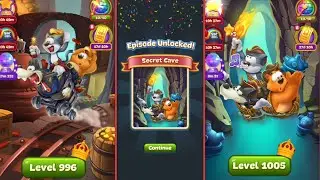 Toon Blast Level 996 To 1005 New Episode Unlocked Secret Cave
