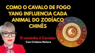 COMO O CAVALO DE FOGO YANG INFLUENCIA CADA ANIMAL DO ZODÍACO CHINÊS!