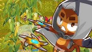 Bloons TD6: Best Strategy for Beating Cornfield on Hard [No Monkey Knowledge]