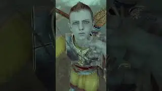 Atreus Pretends not to see the dark side of Kratos #godofwar #epicstream #gaming #contentgamer