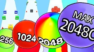 2048 Boll Run Challenge Game || Game Boll Run ||Gameing Video|| Viral Game ||#gamepaly
