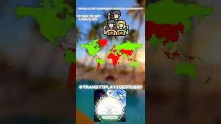 Trying to Get Subscribers from Each Country PT7 | #shorts #mapping