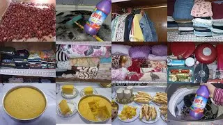 في بيتنا استعداد للعيد🎉اول تنضيفات عيد الاضحى جهزوا امانيكم ليوم عرفة 🐑