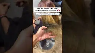 Indigo Powder + Bleach = Green Hair ❌ | Hair Color Mistakes You Must Avoid | BOB Salon & Academy