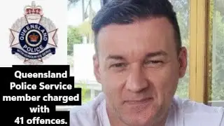 Queensland Police Service member charged with 41 offences.