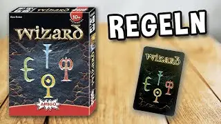 WIZARD Card Game - TV Rules (German Instructions) - AMIGO GAMES