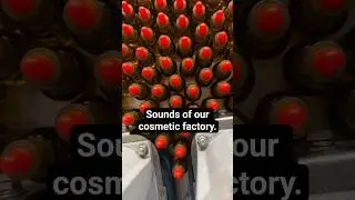 Sounds of our cosmetic factory #cosmeticbrand #privatelabel #asmr
