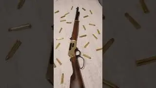 Henry Brass .45-70 Government LeverAction Side Gate Rifle