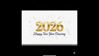 2026 New Year Drawing I Simple & Creative Art Idea