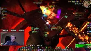 Warlords of Draenor BETA - Heroic UBRS - Warlord Zaela Kill
