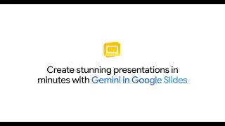 How to create Slide presentations with Gemini