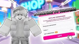 💸 Giving Back to the Community | PLS DONATE Robux Donations LIVE 🎉